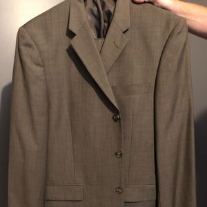 Barely worn taupe two piece suit from Axcess.